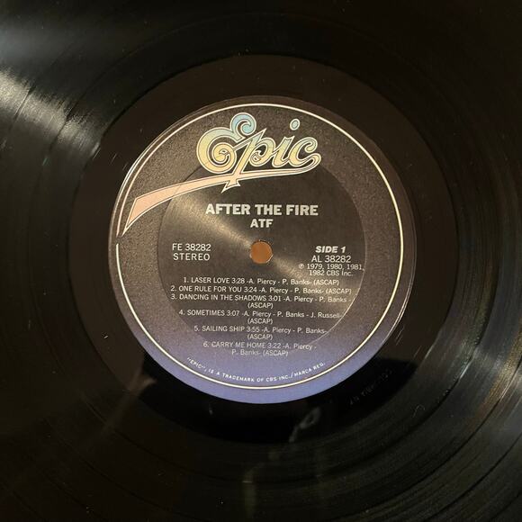 After The Fire - ATF LP vintage vinyl record synth pop rock - Picture 3 of 4
